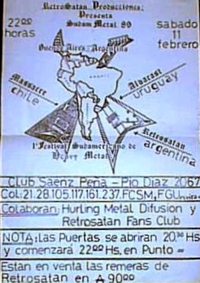 Retrosatan flyer 1989