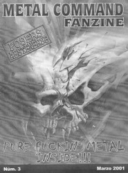 `Metal Command, extreme fanzine from Tampico, 2001